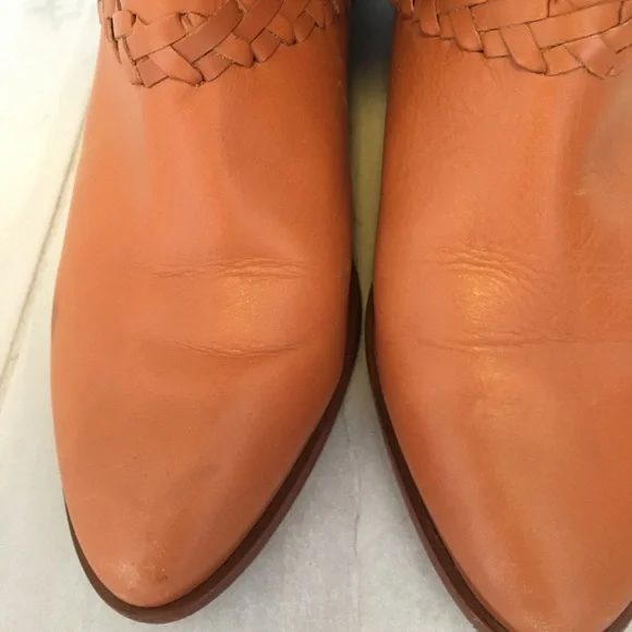 Anthropologie Candela Tan Braided Pull On Over The Knee Boots - SZ 8 - Picture 8 of 11